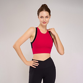 Áo tập Yoga Gym Croptop cho nữ Hibi Sports Mã CR805 có mút nâng ngực bên trong