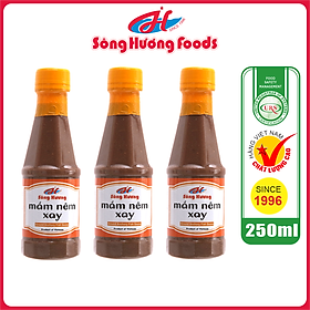 3 Chai Mắm Nêm Xay Sông Hương Foods Chai 250ml