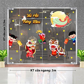 Mua DECAL TRANG TRÍ TRUNG THU 2023  COMBO SỐ 23