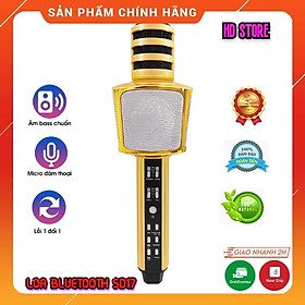 Mua Micro Karaoke Bluetooth SD-17 Mic Hát Kèm Loa Âm Thanh Sống Động Âm Tuyệt Đỉnh Chuẩn Bass Tốt Thiết Kế Sang Trọng