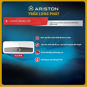 Bình nóng lạnh Ariston SL2 30 R 2.5 FE - HÀNG CHÍNH HÃNG