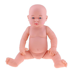 51cm Cute Simulation Vinyl Newborn Baby Doll Little Girl Doll For Kids Sleeping Playmate