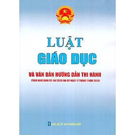 Hình ảnh Luật Giáo Dục Và Văn Bản Hướng Dẫn Thi Hành