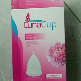 Cốc nguyệt san LunaCup tặng kèm chổi vệ sinh cốc
