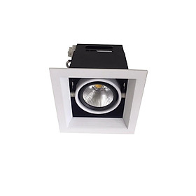 Mua Đèn led âm trần mặt vuông  vỏ đen  chiếu rọi  Mắt Việt  MV-GL701-R công suất 7w  ánh sáng: vàng  trắng