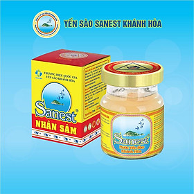 [Hộp 1 lọ] Nước Yến sào Khánh Hòa Sanest Fucoidan Nhân sâm đóng lọ 70ml - 700