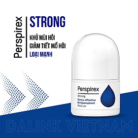 Lăn nách Perspirex Strong: lăn khử mùi hôi nách và ngăn tiết mồ hôi loại mạnh 20ml