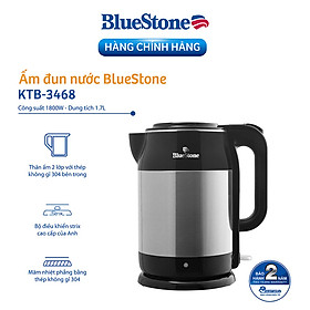Bình đun siêu tốc bluestone 1.7 lít ktb-3468 - hàng chính hãng