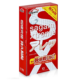 Bao cao su tăng thời gian Sagami Xtreme Feel Long - 10s - Che Tên Sản Phẩm