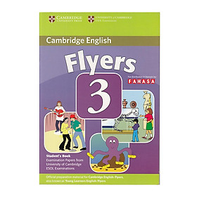 Hình ảnh Cambridge Young Learner English Test Flyers 3: Student Book