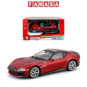 Đồ Chơi Mô Hình Xe Tỉ Lệ 1:43 Ferrari R & P_Ferrari 12Cilindri - Maisto 36056/18-36100 - Màu Đỏ