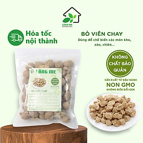 Bò Viên Chay Loại Ngon , Thực Phẩm Chay Ngon Thành Phần Tự Nhiên Không Chất Bảo Quản Không Biến Đổi Gen Sườn Non Chay Làng Me ( Thùng 10 kg )