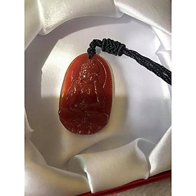 MẶT A DI ĐÀ 3CM ĐỘ NỮ TUỔI TUẤT HỢI ĐÁ MÃ NÃO