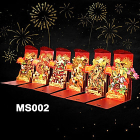  SET BAO LÌ XÌ 3D CAO CẤP 2026 – MS002