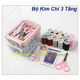 Mua Bộ Hộp Kim Chỉ May Vá Đa Năng 3 Tầng
