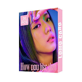 Lomo card Blackpink Jisoo How you like that