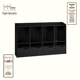 [Happy Home Furniture] WINNI, Tủ lưu trữ 4 ngăn kéo , 140cm x 28cm x 86cm ( DxRxC), THK_141