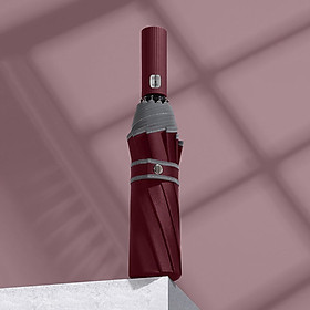 Mua Ô Che Mưa  Dù Chống Tia UV Gấp Gọn 10 Xương Đóng Mở 1 Nút Bấm