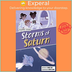 Sách - Storms of Saturn - (Graphic Reluctant Reader) by Sara Luna (UK edition, paperback)