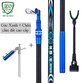 Chống Cần Câu Đài Gác Cần Câu Đài Bennuo chất liệu Carbon có thể thu gọn cao cấp màu đỏ KK-14