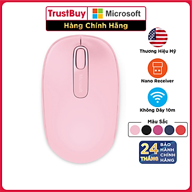 Mua Chuột Không Dây Wireless Microsoft 1850 - Hàng Chính Hãng