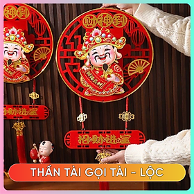Mua Ông Thần Tài lắc đầu gọi TÀI - LỘC cho mọi nhà  Dây treo ông Thần Tài Tết cầu may mắn