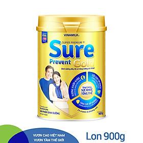 Hình ảnh Sữa Bột Vinamilk Sure Prevent - Hộp Thiếc 900g