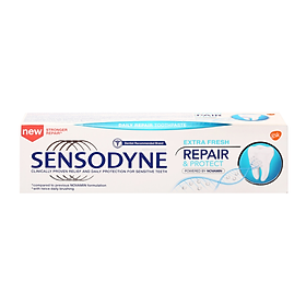 Kem Đánh Răng Sensodyne Repair & Protect Extra Fresh Phục Hồi Răng Nhạy Cảm 100G