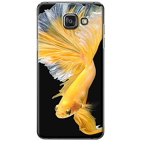 Ốp lưng  dành cho Samsung Galaxy A7 (2016) mẫu Cá betta vàng