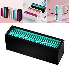 Makeup Brushes Holder Silicone Storage Rack for Cosmetic Tools