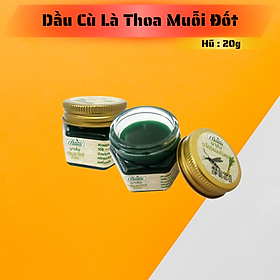 Dầu Thoa Muỗi Đốt Green Herb Balm 20g Thái Lan