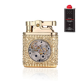 Mua Combo Hộp Qụet Bật Lửa Xăng Z582 Thiết Kế Họa Tiết Động Cơ Lộ Thiên Đẹp Độc Lạ + Tặng Bình Xăng Chuyên Dụng Cho Bật Lửa