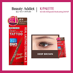 Bút vẽ viền mắt K-Palette Real Lasting Eyeliner 24h WP