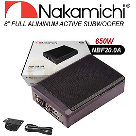 Loa SUB Siêu Trầm Đặt Gầm Ghế Ô Tô Thương Hiệu Nhật Bản NAKAMICHI NBF20.0A - HÀNG NHẬP KHẨU