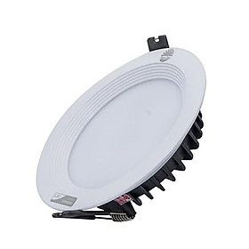 Đèn LED âm trần 16W Rạng Đông, khoét lỗ 155mm, vỏ nhôm đúc, cánh tản nhiệt