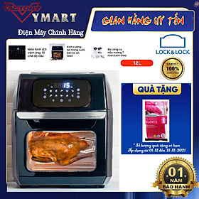 Lò Chiên Không Khí 12 Lít Lock&Lock EJF696BLK (Kèm Quà...