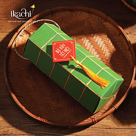 Hộp Quà Tết Xanh IKACHI | BÁNH TÉT - YÊU THƯƠNG | Quà Tết Ý Nghĩa 2026 | Combo Quà Tặng