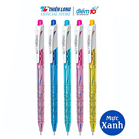 Combo 20 Bút bi Thiên Long Điểm 10 TP-06 - Màu thân bút ngẫu nhiên