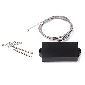 Single Coil  Box Guitar Pickup for 4 String Bass Guitar Replacement