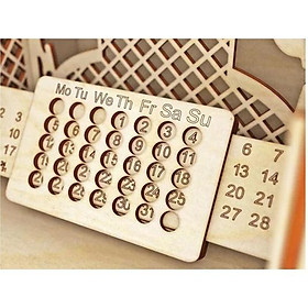 Lịch vạn Niên Bằng Gỗ
