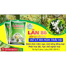 LÂN 86 - TẠO MẦM HOA - Thúc đẩy nhanh quá trình già lá - Xử lý ra hoa trái vụ - Ra hoa nhiều, đồng loạt