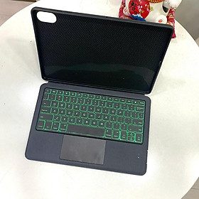 BAO DA BÀN PHÍM Smart Keybroad có Touchpad, giá đỡ, đèn LED cho Honor Pad X8A