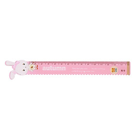 Thước Kẻ Nhựa 15cm Có Răng Cưa - Autumn