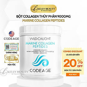 Bột Collagen Thủy Phân CODEAGE Marine Collagen Peptides 9000mg | Kelly Beauty