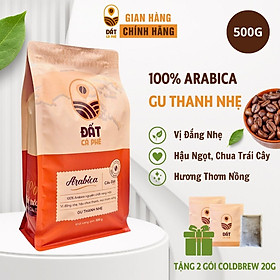 Cà Phê Arabica Nguyên Chất Đất Cà Phê 250g | Pure Arabica Coffee Cầu Đất Đà Lạt - Gu Thanh Nhẹ
