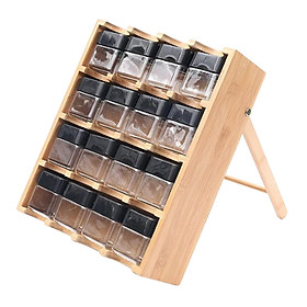Spice Rack Tiered Free Standing for Cabinet Countertop