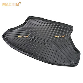 Lót cốp xe ô tô (qd) Civic 2011-2015 chất liệu TPV thương hiệu Macsim màu đen hàng loại 2