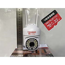 Mua Camera IP Yoosee Ngoài Trời PTZ2 FullHD Tiếng Việt - Xoay 360 Kèm Thẻ 32 Gb