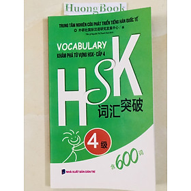 Sách - Vocabulary Khám phá từ vựng HSK - Cấp 4