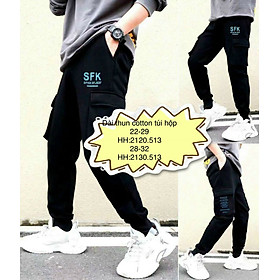 Quần dài Jogger phong cách cho bé trai size 18